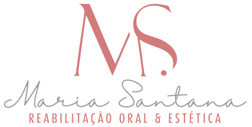 Logo Dra. Maria Santana - Consultório de Estética Dental e Harmonização Orofacial em Salvador, Itaigara